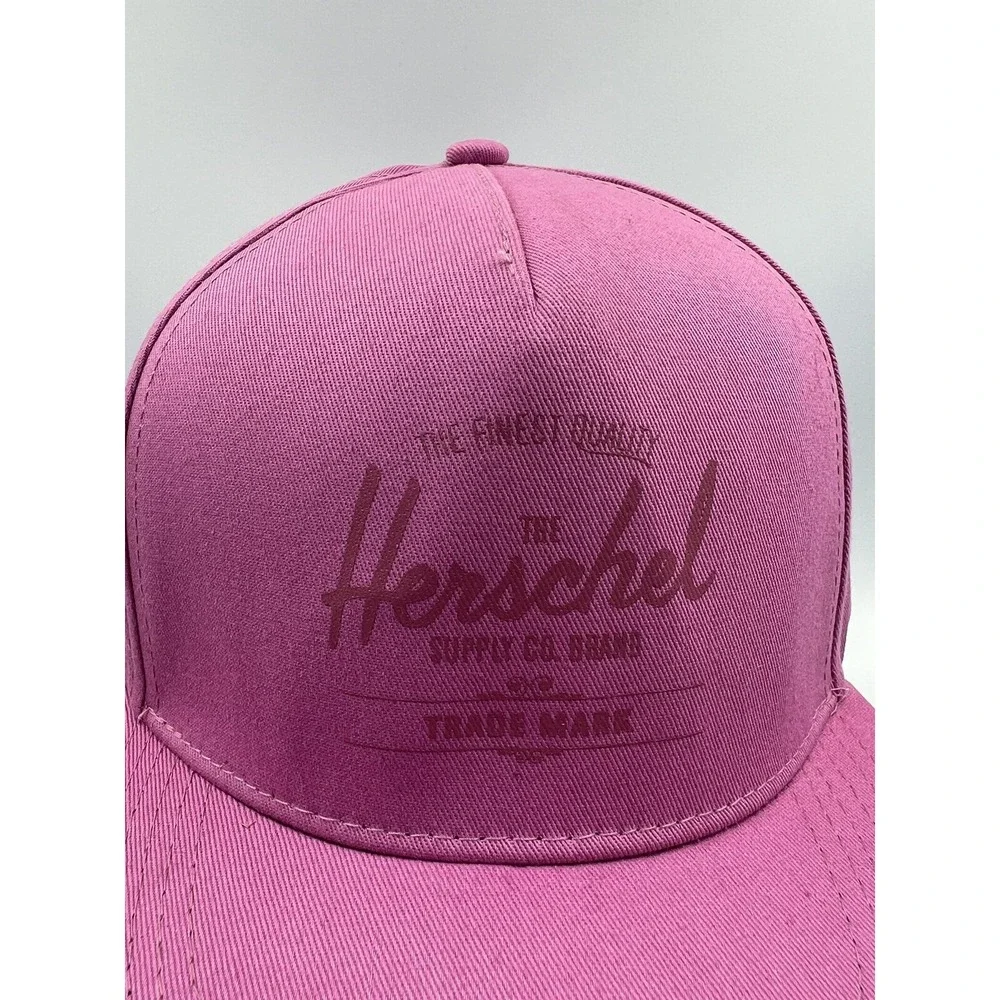 Herschel Original Adjustable Snapback Hat Cap Pink Youth Boys Cap